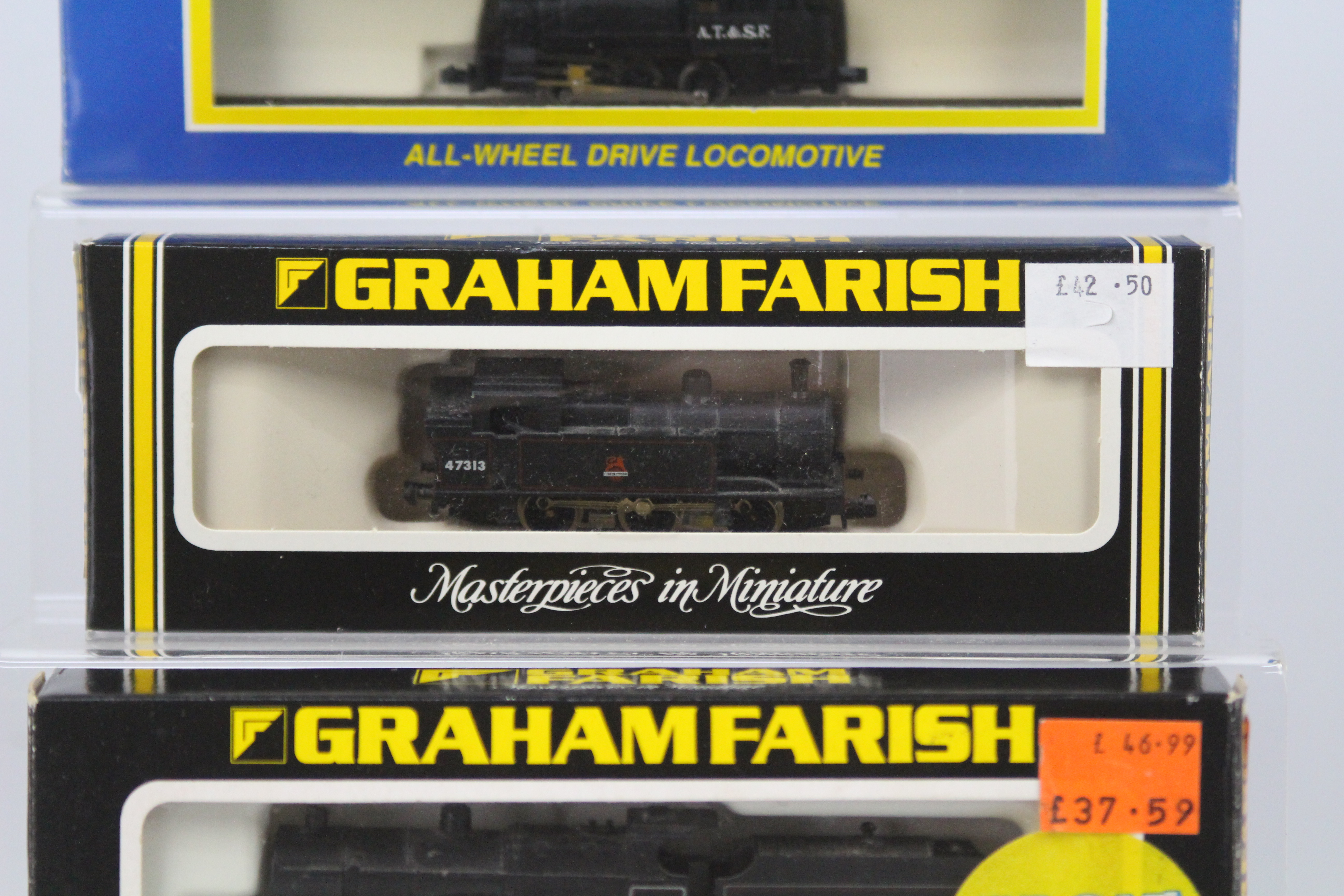 Graham Farish, Like Like Trains - Three boxed N gauge model steam locomotives. - Image 3 of 4