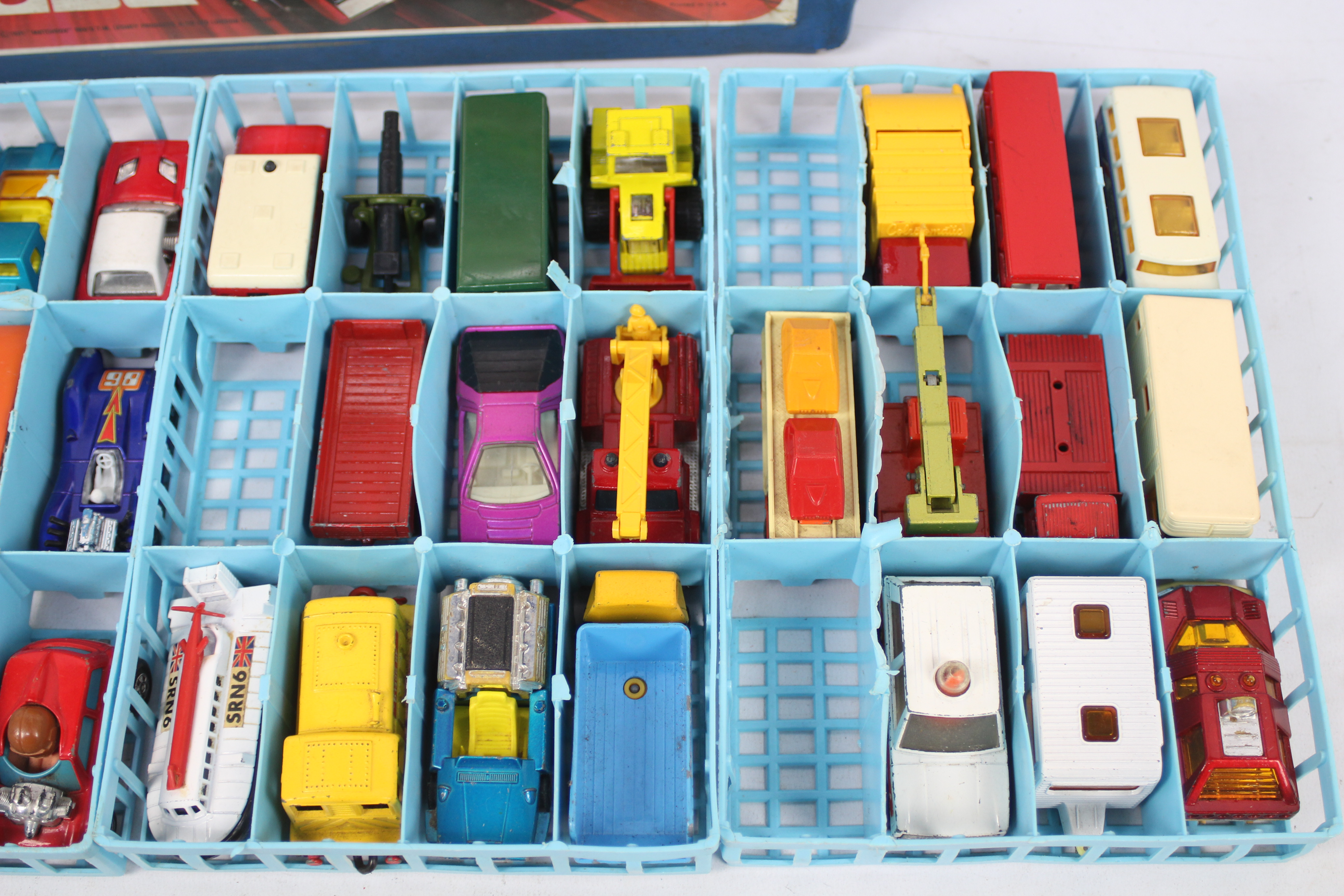 Matchbox - Superfast - A 1970s Carry Case complete with 4 x inner trays and 48 x vehicles. - Image 5 of 5