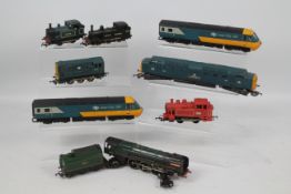 Hornby, Triang, Mainline, - A fleet of seven unboxed OO gauge locomotives.