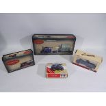 Corgi - Vintage Glory - 4 x truck models in 1:50 scale including Fowler B6 Road Locomotive with low