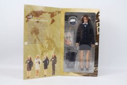 Skynet (Aoshima)- A boxed Skynet 'Lady's Mission' #10 US Air Force female action figure.