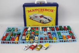 Matchbox - A 1-75 series Carry Case complete with 4 x trays and 48 x vehicles.