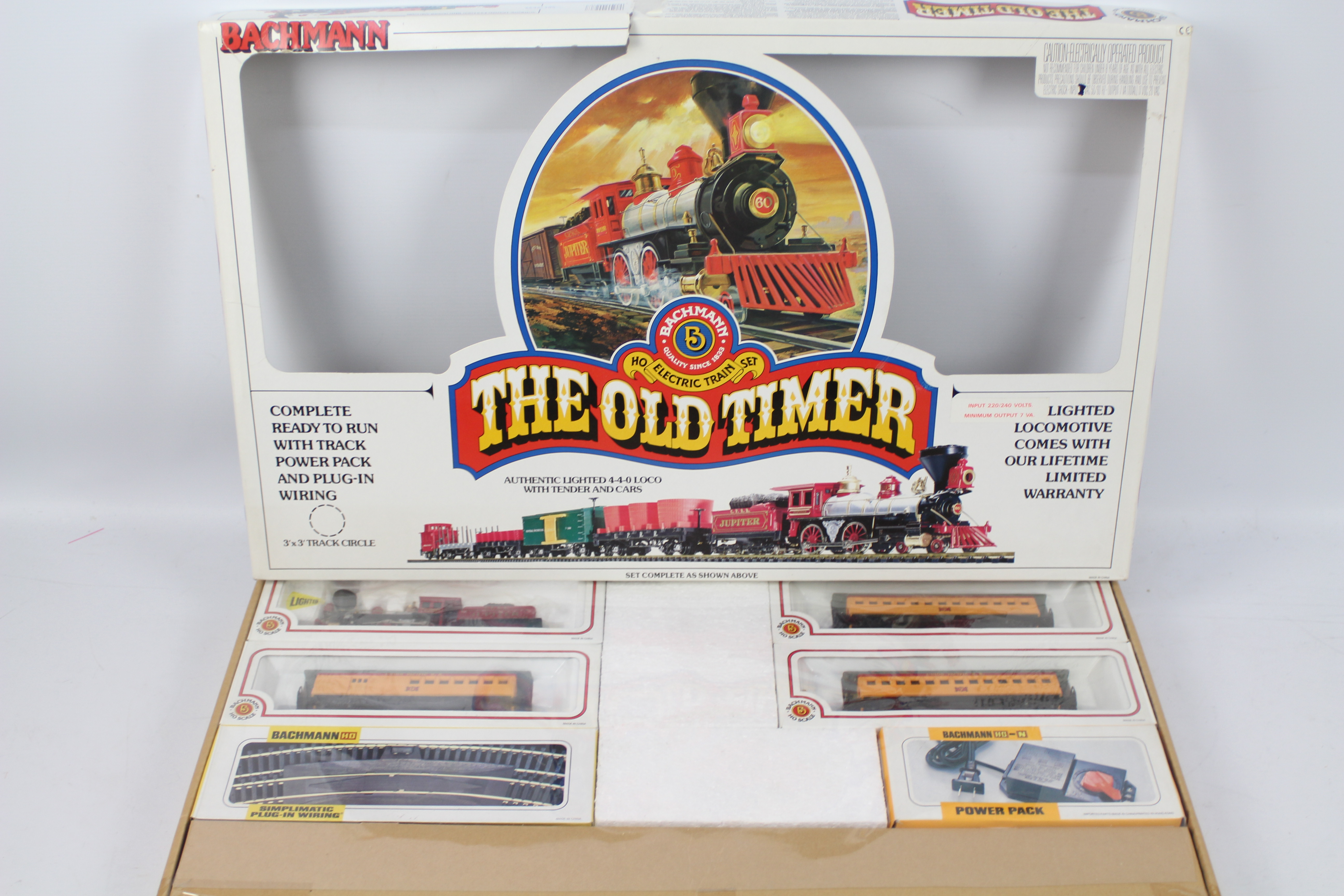 Bachmann - A boxed HO gauge Bachmann The Old Timer train set # 00276.