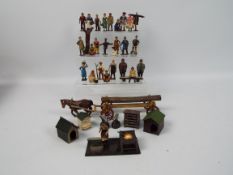 Britains - Johillco - Timpo - A collection of 30 plus figures and accessories in metal including
