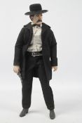 Sideshow Collectibles - An unboxed Sideshow Collectibles 'Six Gun Legends Series 1 - Wyatt Earp'