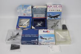 Gemini Jets - Dragon Wings - A collection of 5 boxed diecast 1:400 scale model aircraft in various