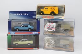 Corgi - Vanguards - Dinky - 5 x boxed 1:43 scale vehicles including limited edition Ford Cortina