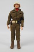 Palitoy, Action Man - A Palitoy red painted hard head Action Man in Military Police outfit.