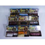 Athearn - 9 x boxed HO gauge model railway carriages and wagons - Lot includes a 'Pennsylvania'