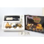 Hornby - A boxed Real Steam Stephensons Rocket # G100-9140 The model shows signs of use and is