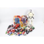 Star Wars - Transformers - Dr. Who - Tin Toys. 33 items approx.