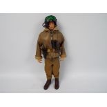 Palitoy, Action Man - A Palitoy brown painted hard head Action Man in Armoured Car Commander outfit.