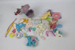 My Little Pony - seven packs scribed 'Lady Flutter', 'Sea Star', 'Baby Fifi Poodles blue,