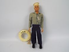 Gi Joe, Hasbro - An unboxed vintage GI Joe Talking Action Sailor.