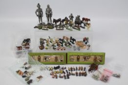 Britains - Lilliput - A collection of 100 plus animals and figures in metal mostly from the