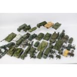 Dinky - Corgi - Britains - Lone Star - A collection of 30 plus unboxed military vehicles including