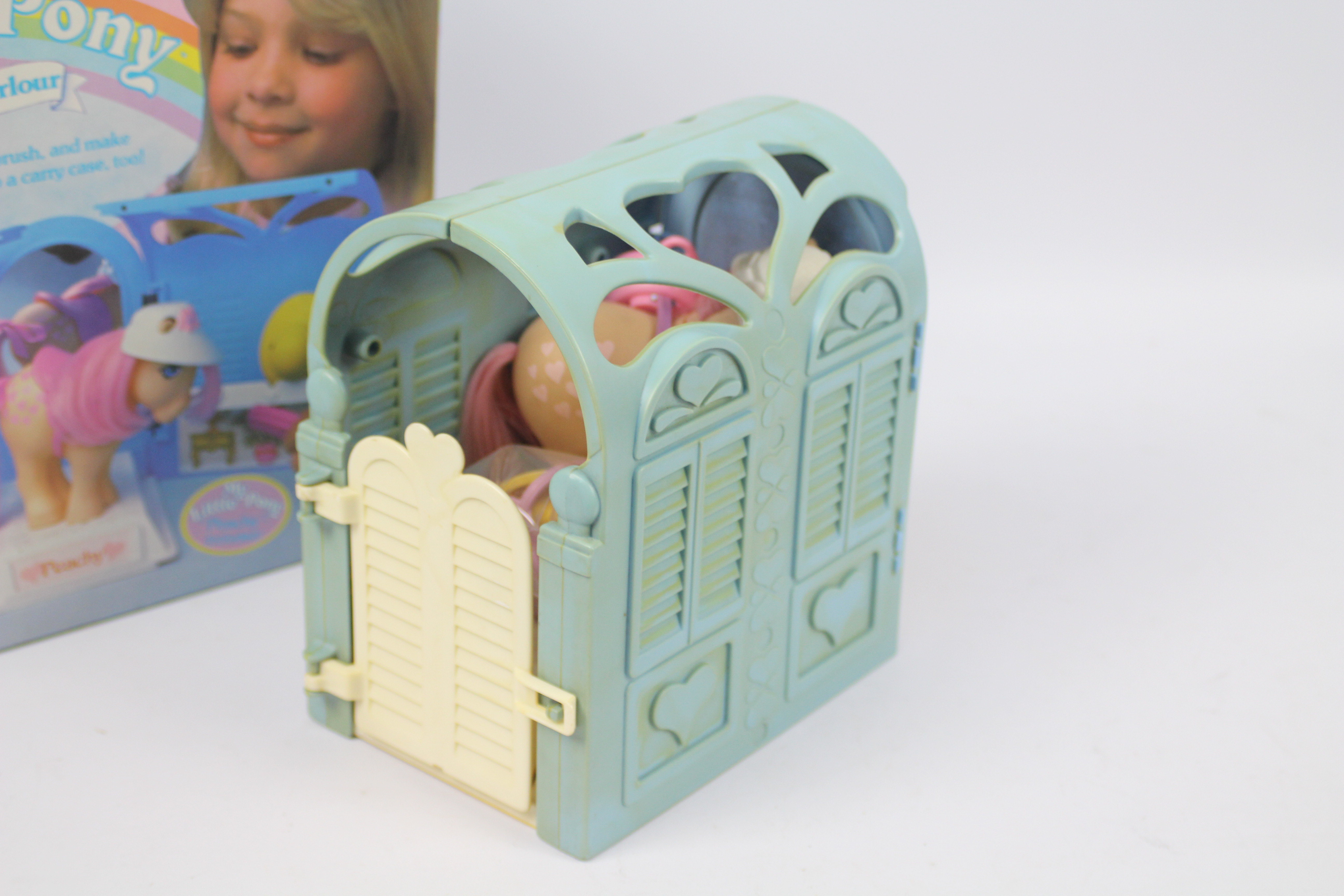 My Little Pony, Grooming Parlour -Carry case parlour comes with MLP "Peachy", twinkles the cat, - Image 4 of 5