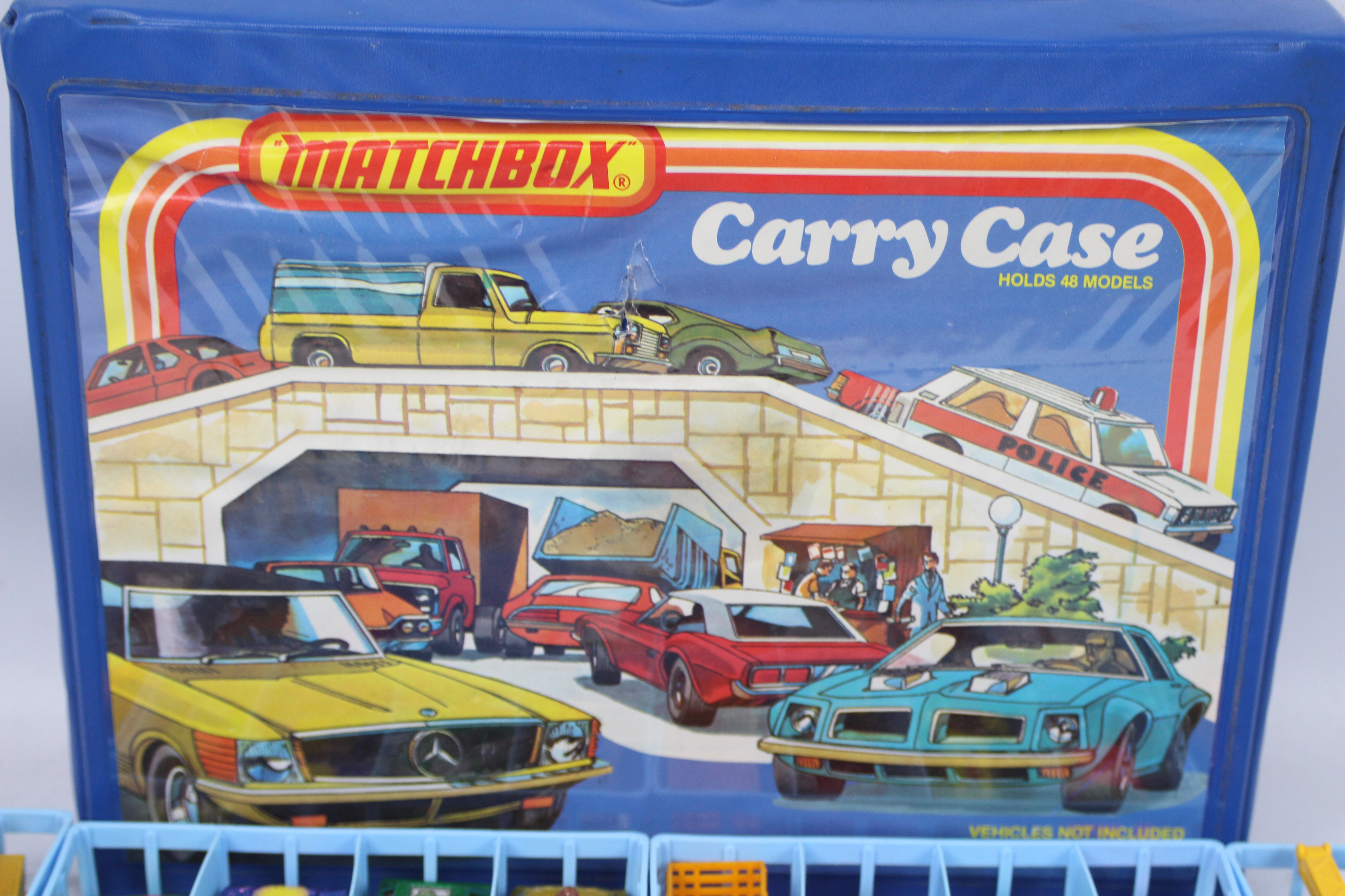 Matchbox - Superfast - A rare late 70s Superfast Carry Case with 4 x trays and 48 x vehicles. - Image 5 of 5