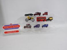 Corgi, Matchbox, Maisto, Majorette, Lledo,