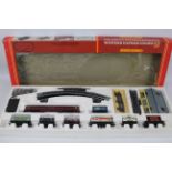 Hornby - A boxed OO gauge Western Express Goods set # R538 including a Warship Class loco named