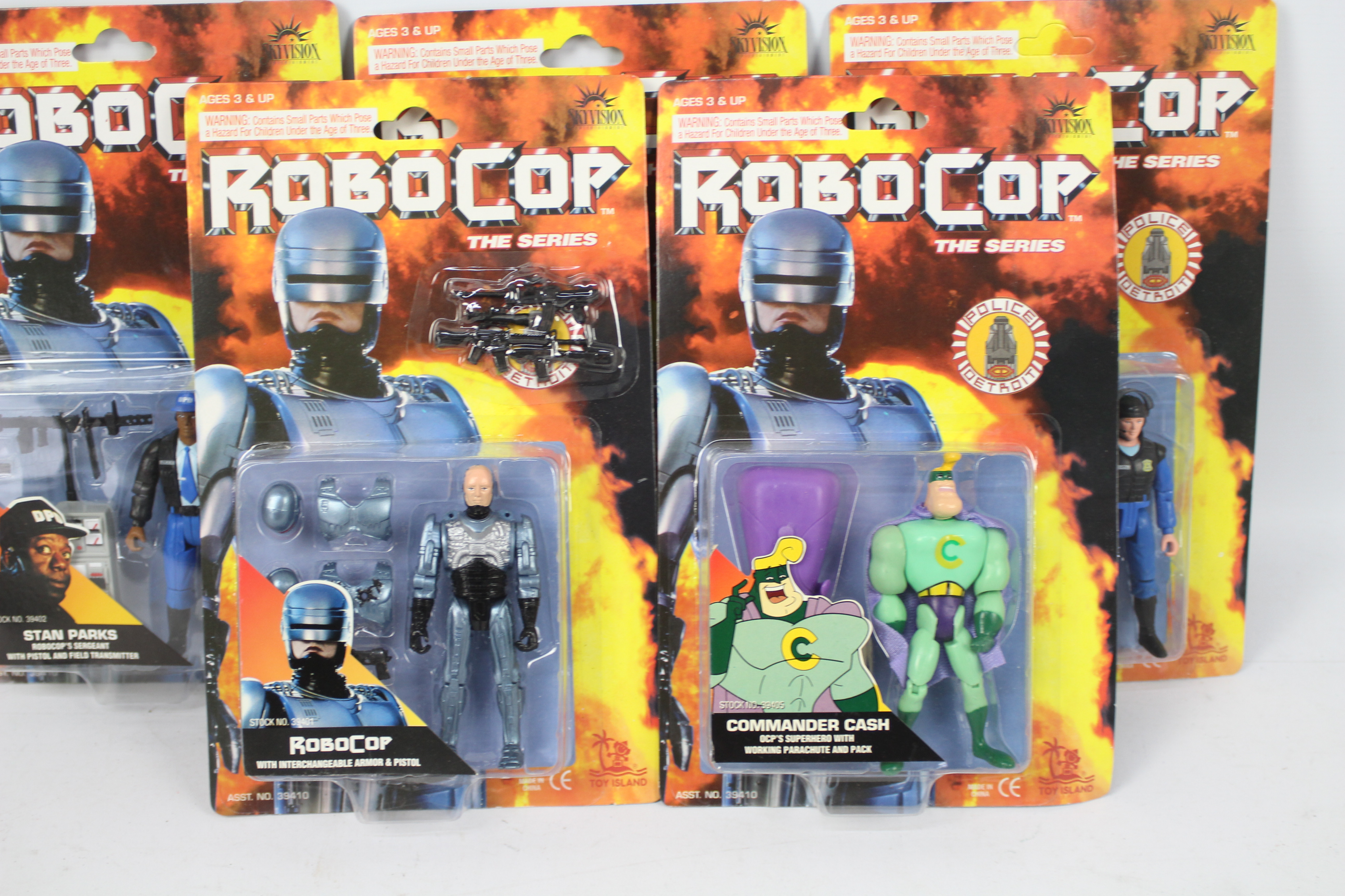 Robocop - Skyvision - A collection of 5 carded, mint condition, - Image 3 of 3