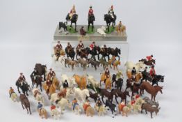 Britains - A group of 48 x plastic Horses,