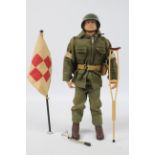 Palitoy, Action Man - A Palitoy brown painted hard head Action Man in Medic outfit.