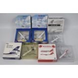 Gemini Jets - Aero Mexico - A collection of 5 boxed diecast 1:400 scale model aircraft in various