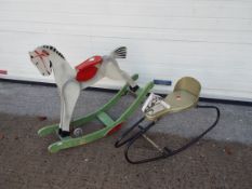 Rocking horses x 2.