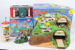 Thunderbirds - Tracy Island - Stingray - Maqrineville HQ. A boxed Tracy Island by Carlton.