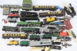 Hornby - Tri-ang - A collection of OO gauge locos and wagons including a Class B-17 4-6-0 named