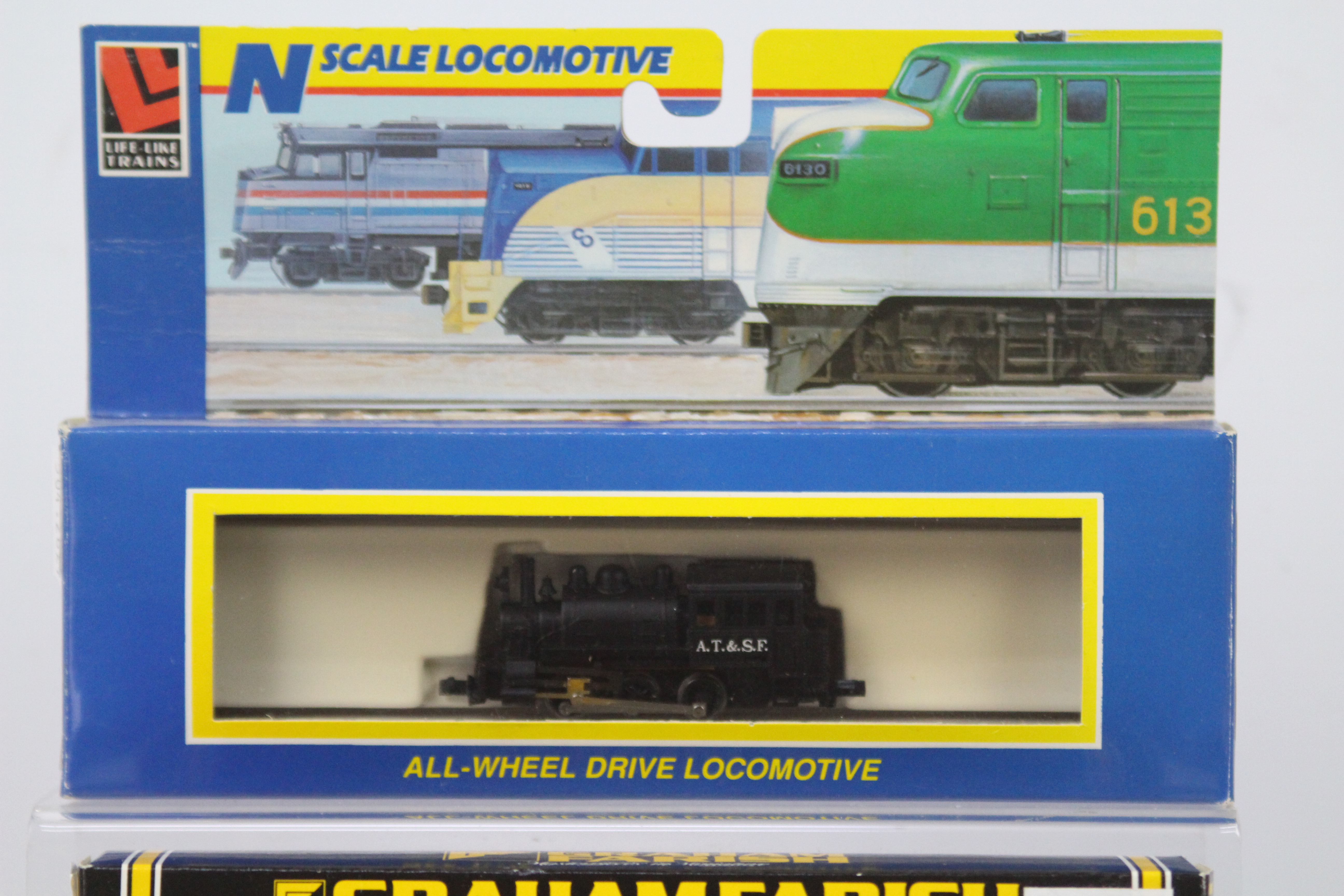 Graham Farish, Like Like Trains - Three boxed N gauge model steam locomotives. - Image 4 of 4