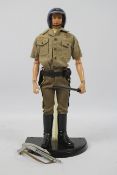 Takara - A Takara 'Combat Joe' 12" action figure in CHiPs (California Highway Patrol) outfit.