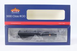 Bachmann Branch-Line - a 21 DCC 2-8-0 locomotive and tender, op no 3023, BR black livery,
