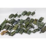 Dinky - Corgi - Solido - Military - A collection of 30 plus unboxed Military models including