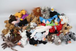 TY Beanie Babies. A selection of 30 Beanie Babies to include: Patti & Squealer and similar.