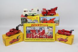 Atlas Dinky - A collection of 5 x boxed items including 4 x Tow Trucks, Citroen # 35A,