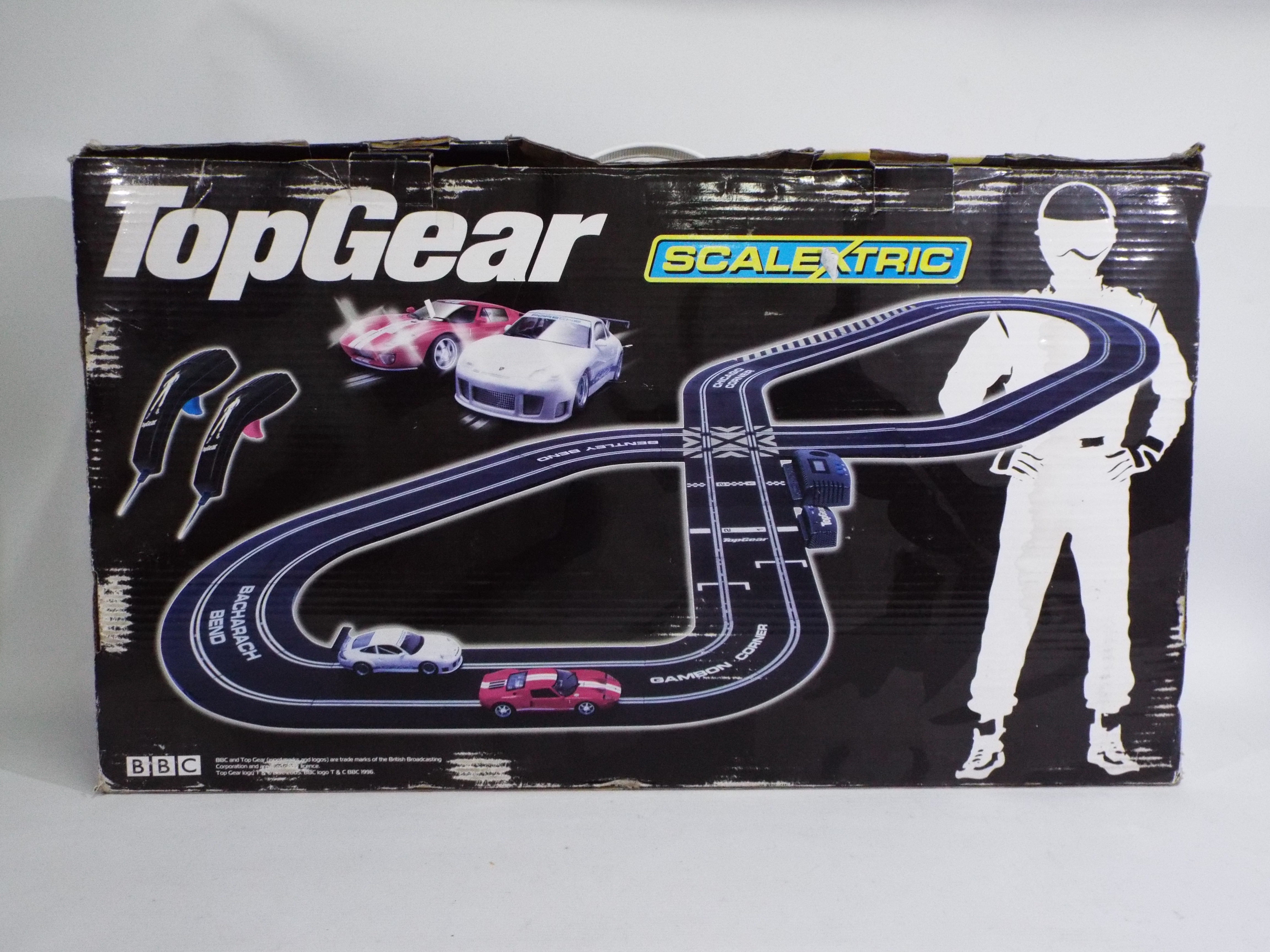 Scalextric - A boxed Scalextric Top Gear Power Laps racing set - The #C1218 racing set comes with - Image 2 of 3