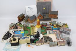 Merit - Pola - Herpa - Peco - Lyddle End - A collection of N gauge buildings and trackside
