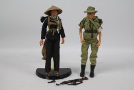 GI Joe, Hasbro, Dragon - Two unboxed 'Vietnam' themed action figures.