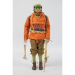 Palitoy, Action Man - A Palitoy blonde painted hard head Action Man figure in Mountaineer outfit.