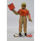Palitoy, Action Man - A Palitoy Action Man figure in Landing Signal Officer outfit.