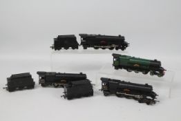 Hornby - Tri-ang - 4 x unboxed OO Gauge locos, 3 x 4-6-2 Princess Victorias operating number 46205,