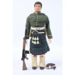 Palitoy, Action Man - A Palitoy Action Man figure in Argyll & Sutherland Highlanders outfit.
