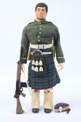 Palitoy, Action Man - A Palitoy Action Man figure in Argyll & Sutherland Highlanders outfit.