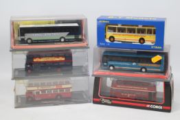 Corgi - Original Omnibus - Base Toys - 6 x boxed bus models in 1:76 scale including Ford R Series