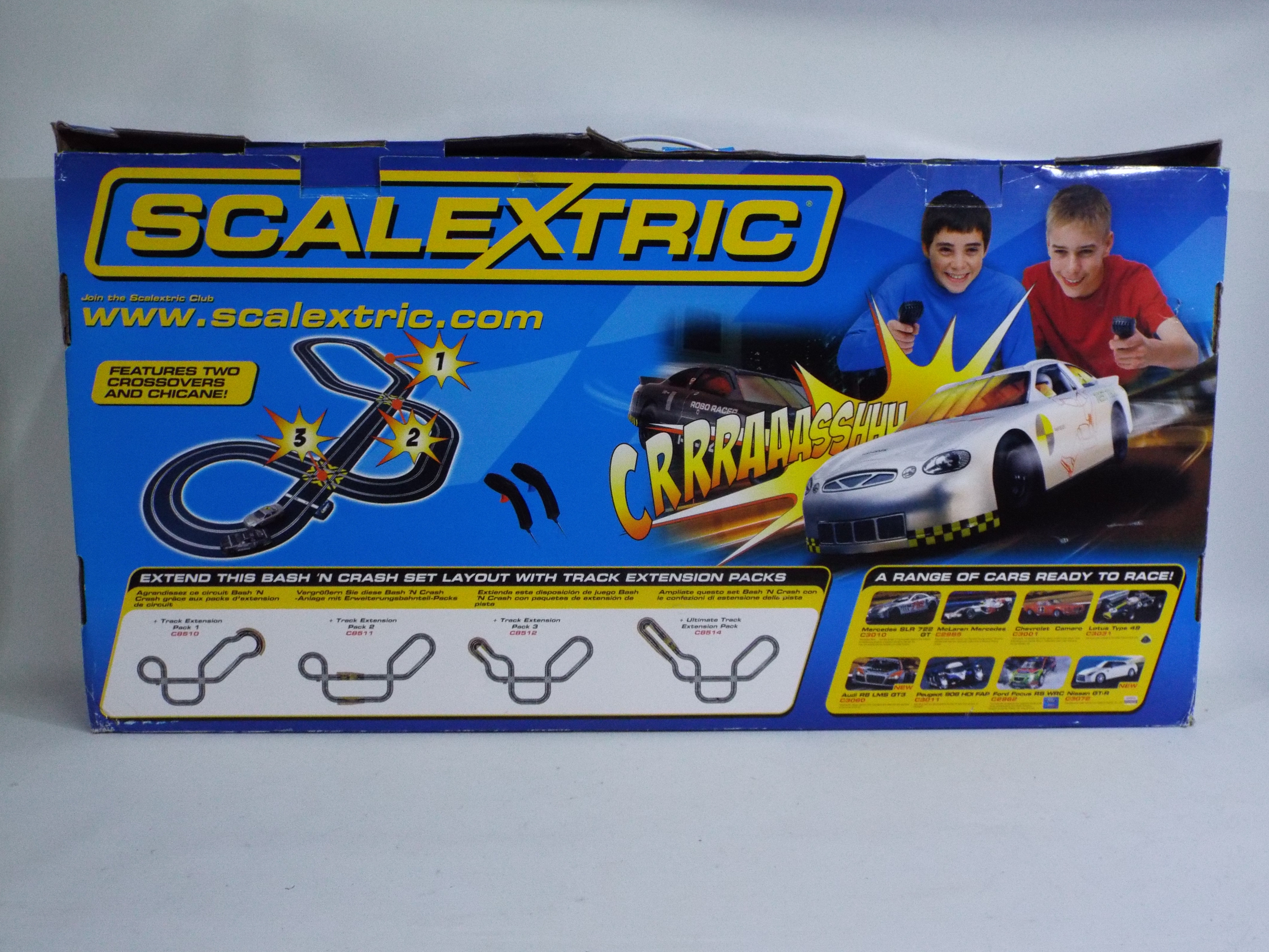 Scalextric - A boxed Scalextric 'Bash 'N Crash' racing set - The #C1259 racing set comes with 2 x - Image 2 of 3
