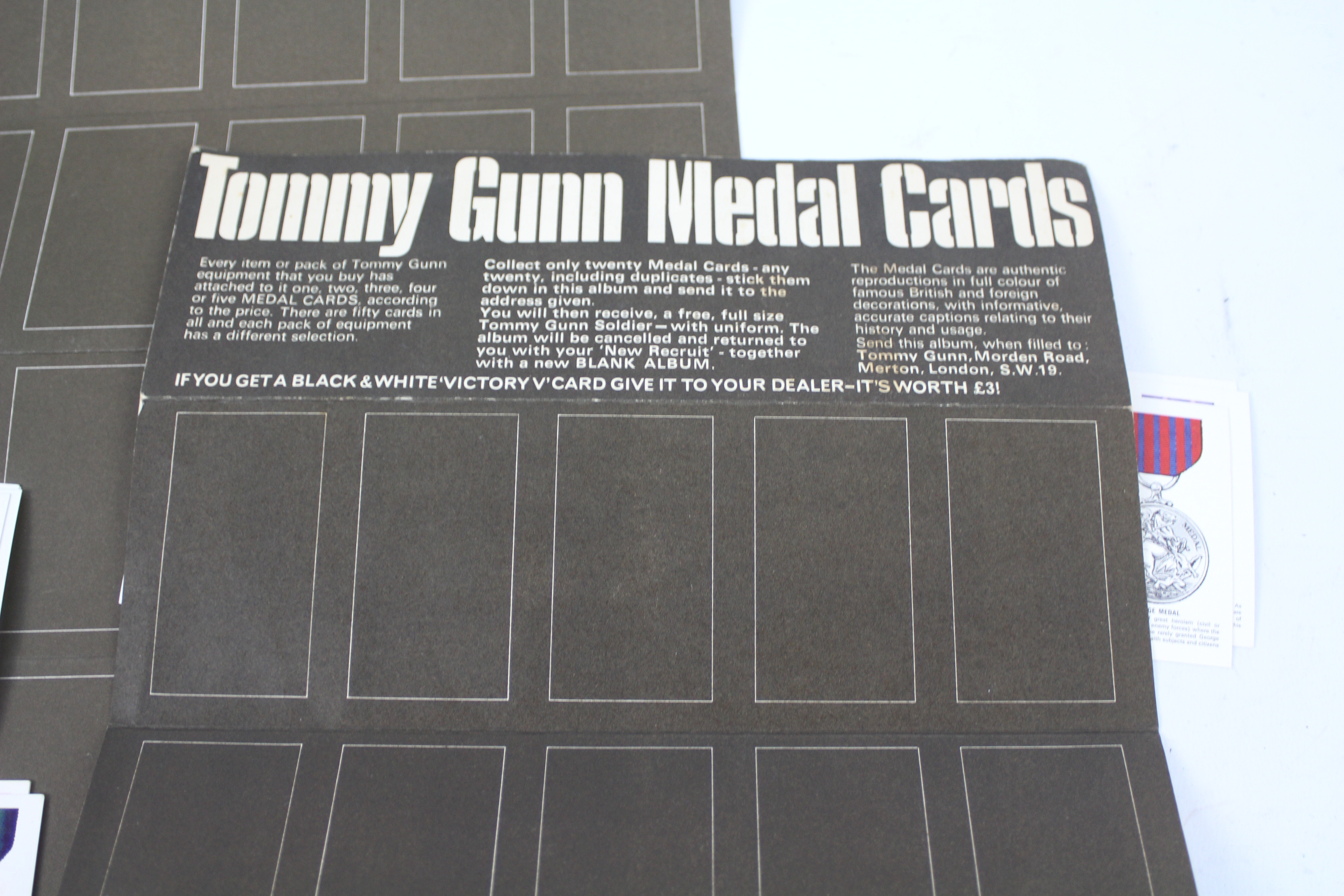 Tommy Gunn, Pedigree - Two Tommy Gun Medal Collection Cards, - Image 8 of 8