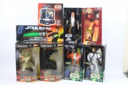 Star Wars - Hasbro - Episode 1 - The Power of The Force - A selection of 8, boxed 12" figures,