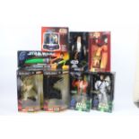 Star Wars - Hasbro - Episode 1 - The Power of The Force - A selection of 8, boxed 12" figures,